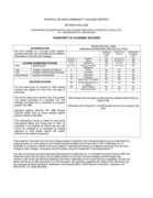 De Anza College Transcript Page 3