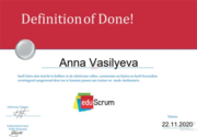 Сертификат тренера eduScrum