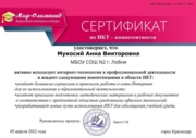 Диплом по ИКТ-компетентности