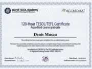 TESOL/TEFL Certificate