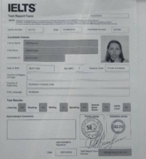 Сертификат IELTS