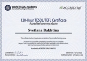 TESOL Certificate