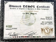 TESOL CERTIFICATE