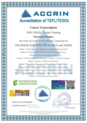 250 hour TEFL/TESOL CERTIFICATE 2