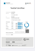 Сертификат TestDaF