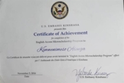 Certificate of Achievement