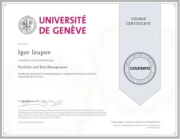 Обучение в Geneve University. (1 из 5)