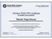 TESOL/TEFL Certificate