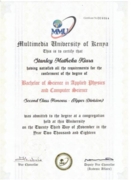 Degree Certificate