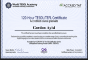 CERTIFICATE  TESOL/TEFL