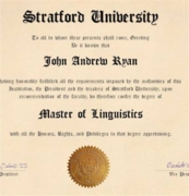 Master of Linguistics