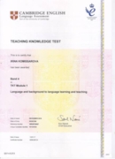 Cambridge TKT (Teaching Knowledge Test) Module 1