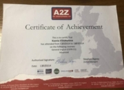 Certificate of Achievement C1