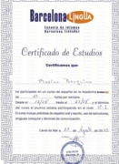 Certificado del nivel C1