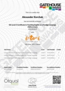 TEFL Certificate