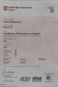 Cambridge Certificate of Proficiency in English