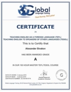 TEFL/TESOL Certificate