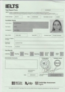 IELTS certificate