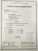 Diplome d'Etudes en Langue Francaise B2