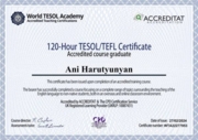 TESOL/TEFL Certificate