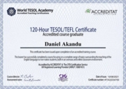 TESOL Certificate