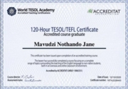 TESOL/TEFL Certificate