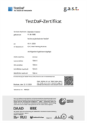 TestDaF-Zertifikat