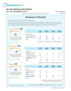 SAT Report