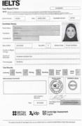 IELTS certificate 7.5