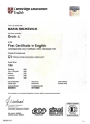 FCE Certification