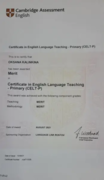 Certificate in English Language Teaching -Primary (CELT-P)