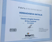 Course in English Grammar and  TEFL