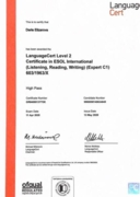 Международный экзамен по английскому языку LanguageCert, уровень С1 (свободное владение)