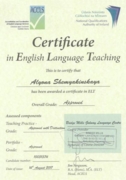 Certificate in English Language Teaching